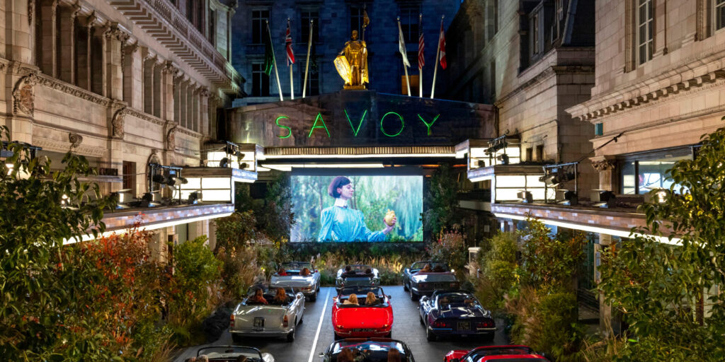 immersive marketing per l'hotel Savoy di Firenze