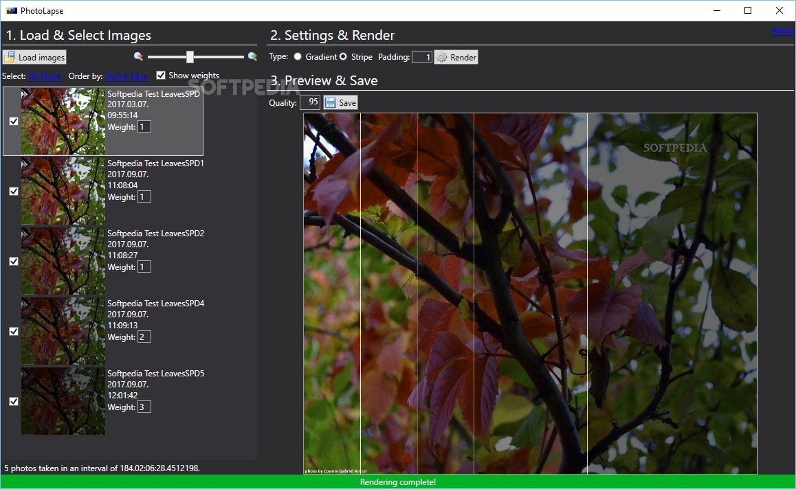 photolapse - software per time-lapse